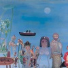 Jos&eacute; De Le&oacute;n. La familia cristiana. :: 2001.  200x270cm.  óleo/lienzo
